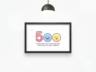 500 followers🎉🎉🎉 500 dribbble expression followers ui ux