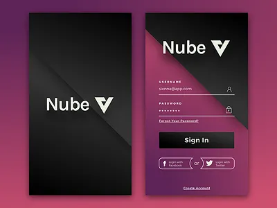 Log In Screen DailyUI 001 dailyui ios login mobile ui ux