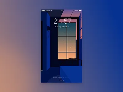 Night Wallpaper app ios ui wallpaper