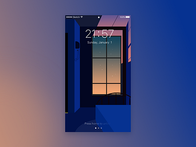 Night Wallpaper app ios ui wallpaper