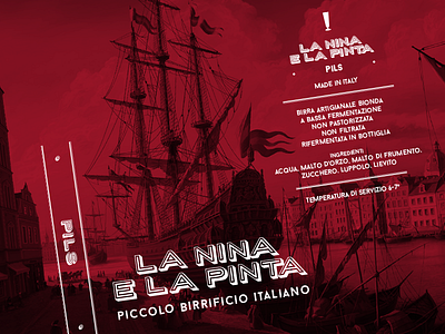 la Nina e la Pinta beer branding brewer brewery craft packaging
