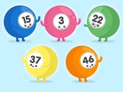 Generic Bingo Ball Characters! ball bingo boy characters cute face fun gamble game girl man woman