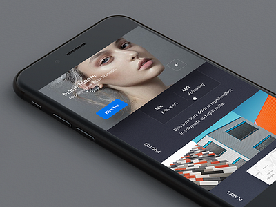 XD Profile #3 adobe xd design ios minimal modern ui ui kit ux