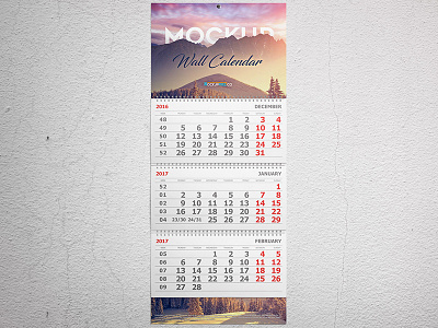 Wall And Desk Calendar Mockups Set – 5 Free PSD Mockups calendar desk desk calendar fold free mockup mockups month product spiral wall wall calendar