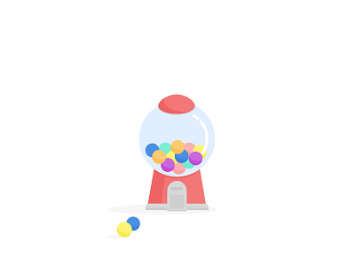 Gumball Machine illustration just for fun