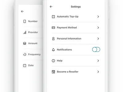 Settings Icons app icon icons ios iphone settings stroke