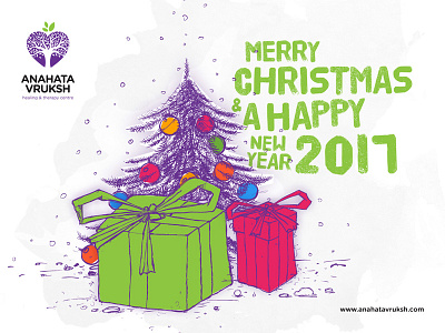 Anahata Vruksh eGreeting anahata anahatavruksh bengaluru egreeting healing heart india newyear2017 therapy tree vruksh xmas
