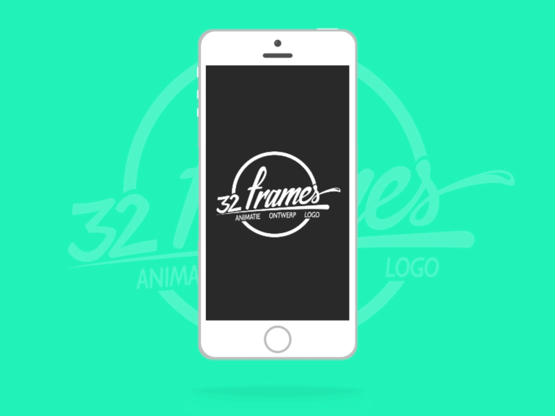 Spinning phone 2d 32 frames 3d after effects animation illustrator motion graphics