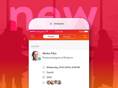 Thirtymin V3 android app business digital nomad group meeting ios meeting meetup networking people thirtymin video call