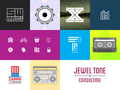 Some of my favorites from 2016 color design icons logo type