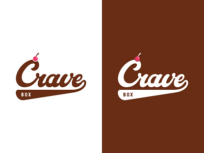 Crave Box Logo box service logo