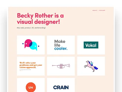 Portfolio relaunch branding design hire me new portfolio web work