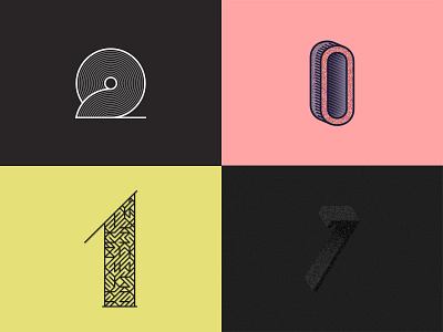 2 0 1 7 36daysoftype numbers numerology type typeface