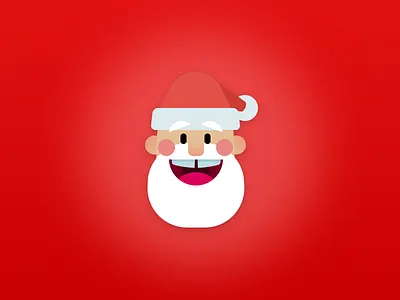 Santa happy holidays santa