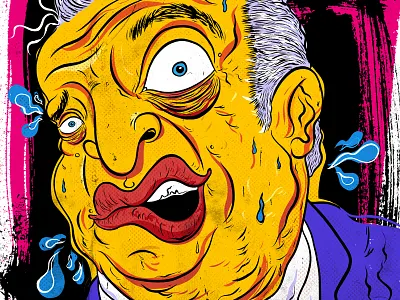 Kings of Comedy #1 - Rodney Dangerfield art comedy illustration new portrait