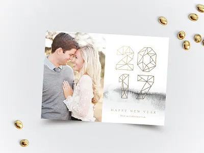 Elegant 2017 2017 belia simm hand drawn holidays illustration new year watercolor