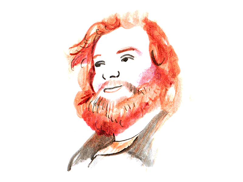 Eric animation drawing gif lightbox paint painting rotoscope rotoscoping