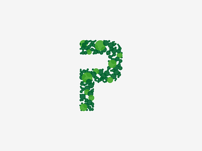 Dots for "Permeation" concept design dots draft graphic letter logo visual