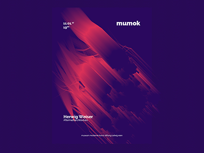 mumok ● Poster series graphicdesign illustration typography