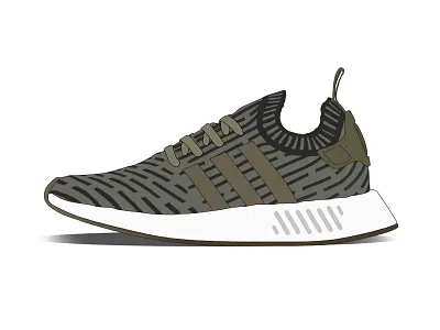 Adidas Nmd R2 adidas boots illustration kicks nmd poster sneaker sneakers