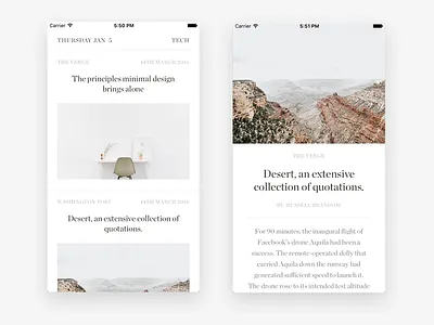 iOS News app WIP app blog ios news