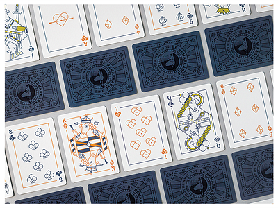 SHS Slaying Cards ace cards deck flush illustration jack king playing cards queen royal sheep suit