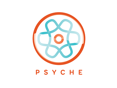 Psyche Logo brand branding concept design geometric illustration logo