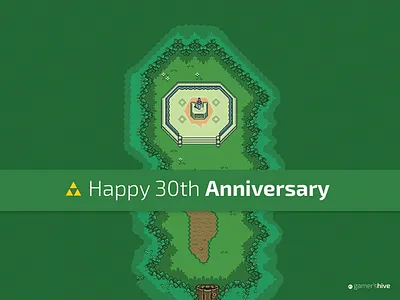 Zelda 30th Anniversary 30th anniversary image manipulation pixel art video games zelda