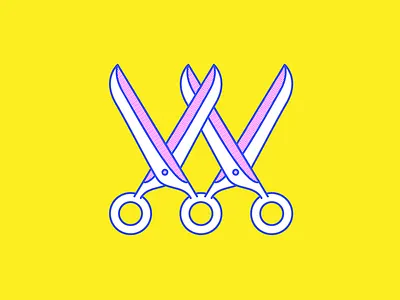 Type Fight! Rock, Paper, Scissors! construction paper drop cap scissors w yellow