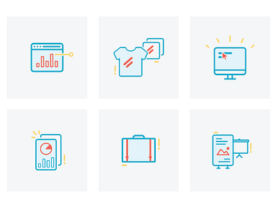 Design skill icon set designer icons icon set icons landing page personal website portfolio