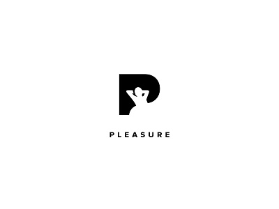 Pleasure logo logo pleasure