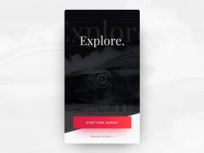 Mood Exploration automative red serif