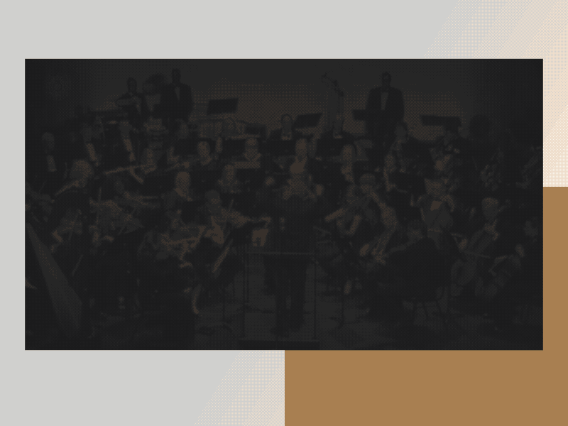 Symphony website - homepage animation after effects animation gif homepage landing landing animation motion music music website symphony video website animation