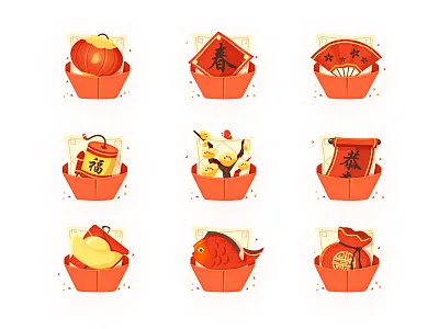 Theme of Chinese New Year graphics