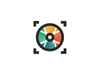 Spotter chroma color design log logo paint spot spotter