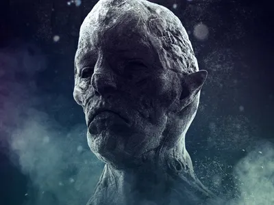 Drib1 3d alien game of throne keyshot zbrush