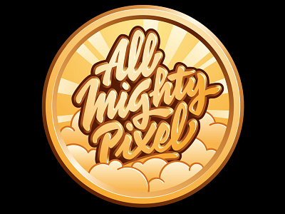 All Mighty Logo handmadefont identity lettering logo typography