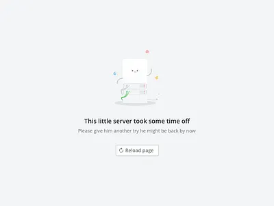 little server app error fail illustration state