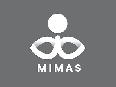 Mimas Logo brand branding design icon illustration logo mark planet rocket space vector