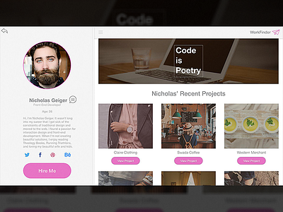 006 - User Profile #dailyui appdesign christian seymour dailyui debut interface raidgear sign up ui webdesign