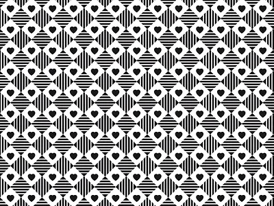 Black heart black design estmot heart oscar pattern white