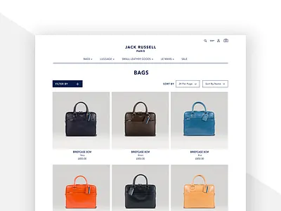 Jack Russell category screen bags category ecommerce fashion jack russell