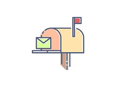 Post ai icon design illustrator