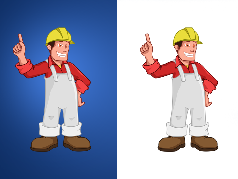 Example of Mascot "worker"