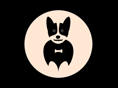 CORGMAN batman corgi dog