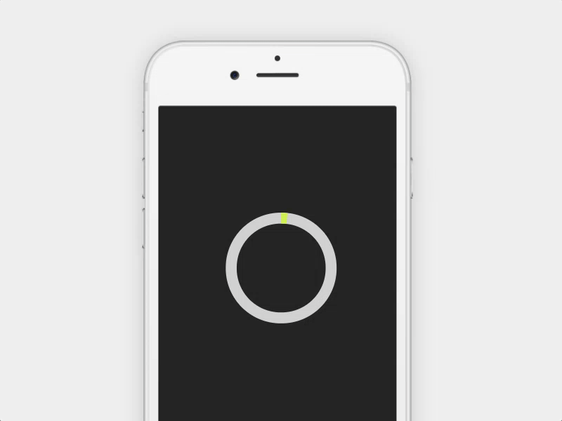 Principle tutorial - Circular loading animation animation design mobile mobile app principle prototype ui