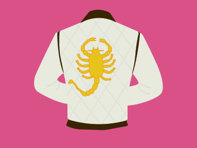 Drive drive drive jacket movie ryan gosling scorpio scorpion