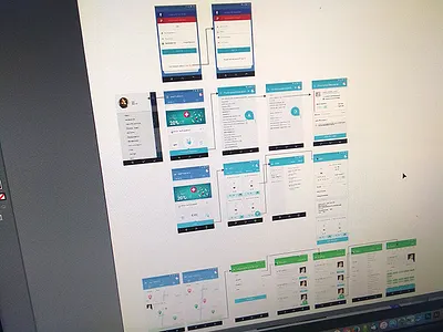 Doctor and Patient app app material design icon ios mobile ui ux