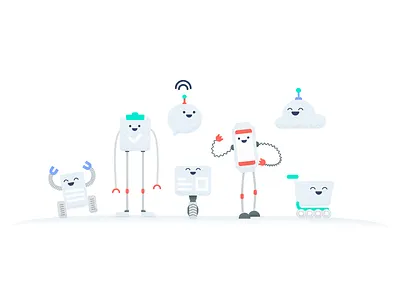 Bots Ilustration bots illustration messaging