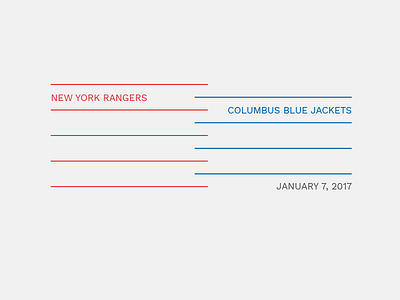 NY Rangers Data Viz: 1.7.17